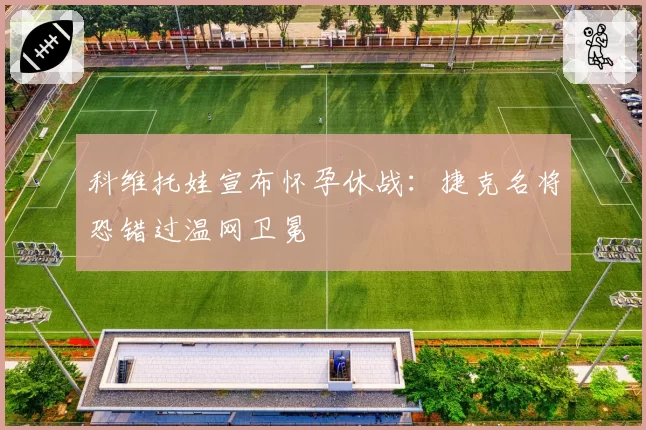 科维托娃宣布怀孕休战：捷克名将恐错过温网卫冕